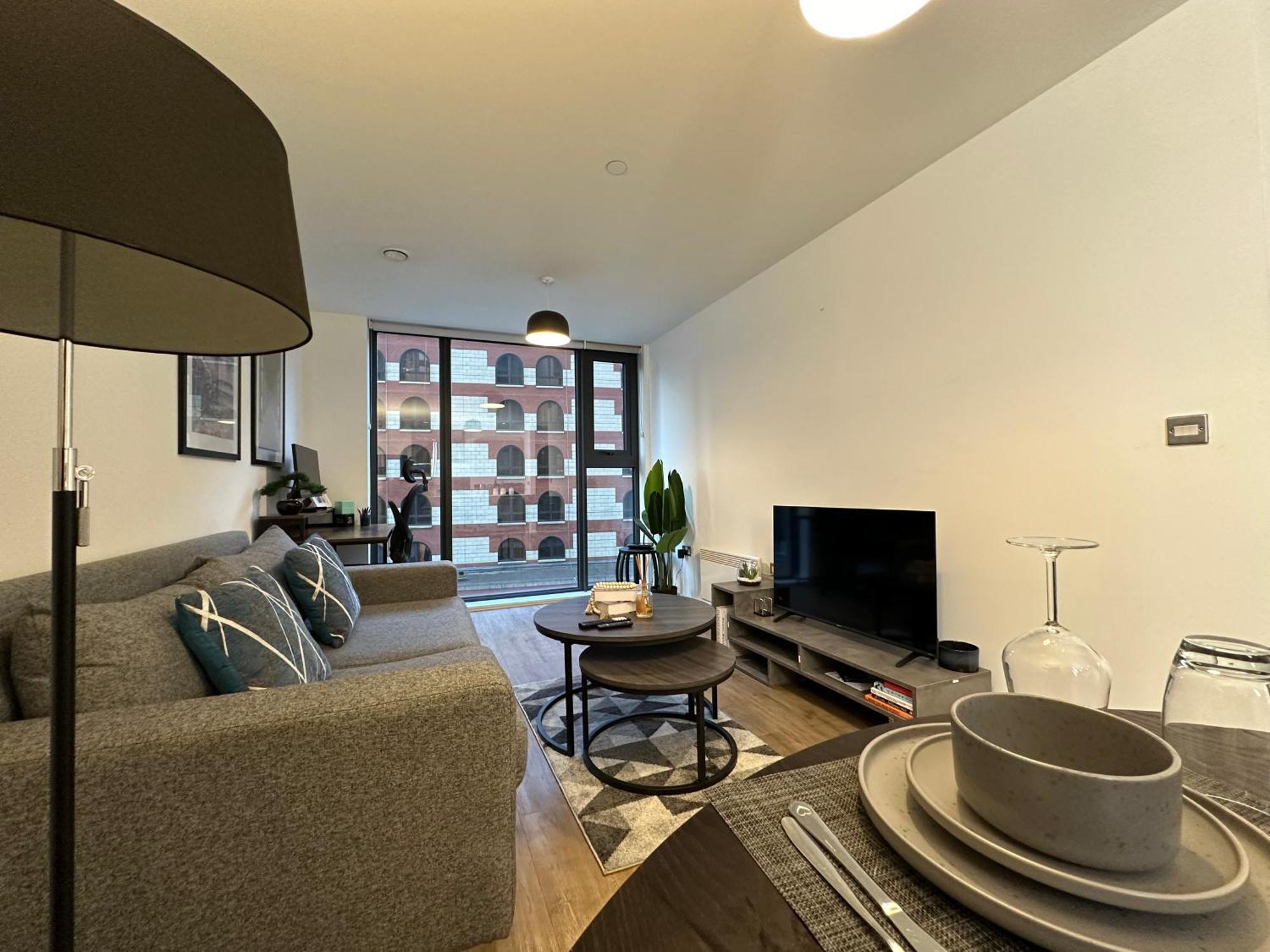 Cozy City Centre Apartment With Free Parking And Free Gym Бирмингам Екстериор снимка